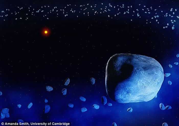 天文学家首次观测到彗星环绕着类太阳恒星HD 181327运行