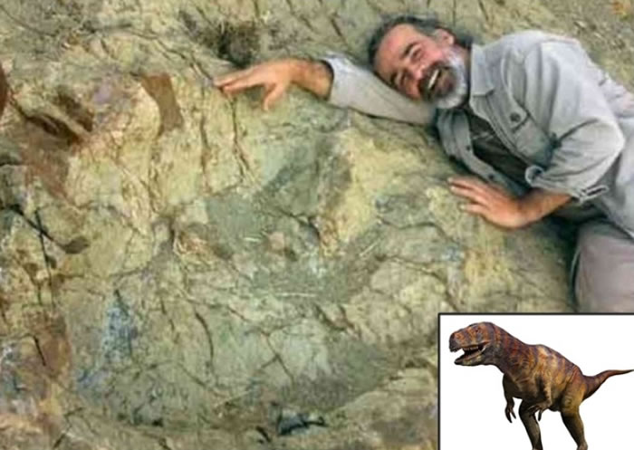 苏克雷发现迄今最大的恐龙足迹。