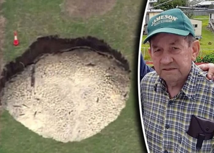 面对大沉洞,麦凯感到无奈。