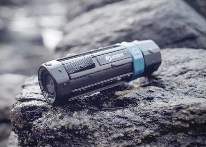 丹麦初创公司发明深海手提摄影机Octospot