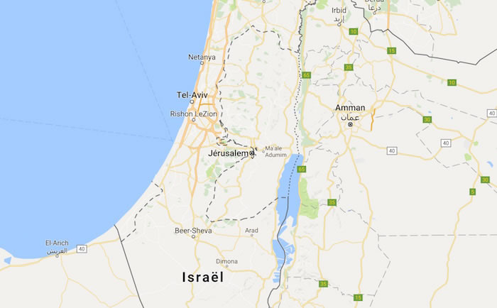 Google地图遗漏巴勒斯坦国家标示 24万人联
