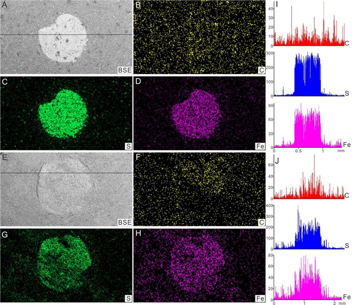 ����廯ʯ����ͼ�����廯ʯ��ɨ (A-D)����ɨ��I���������廯ʯ��ɨ (E-H)����ɨ��J��