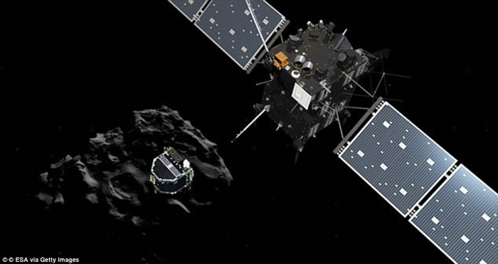 ŷ��̫���������ǵ�½����������ʧ��1�� ��67P������з�����Ӱ