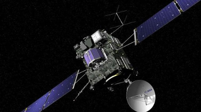 罗塞塔号将于本月30日坠毁于彗星之上。