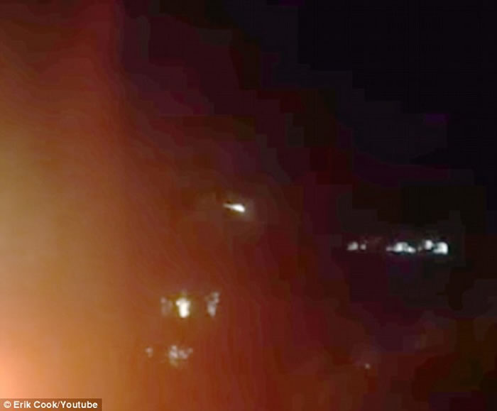 美国西部天空惊现火球 UFO现身的说法甚嚣尘上