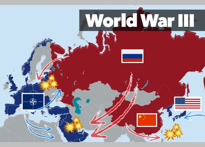 波兰、敍利亚和中国南海是可能引爆三次世界大战的热点。