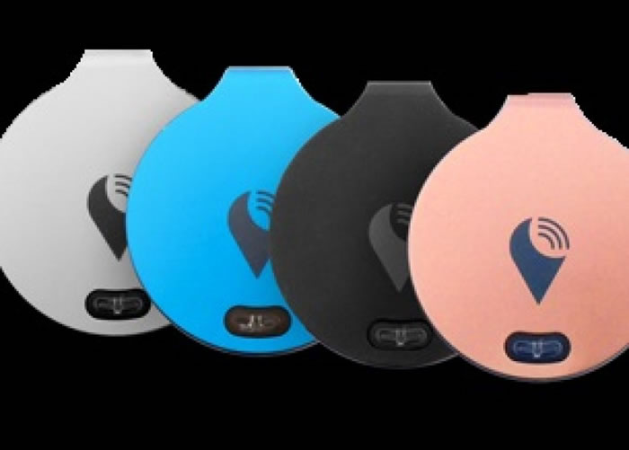 TrackR面积有如一枚硬币。