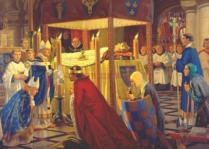 亨利一世下葬在生前所建的雷丁修道院。