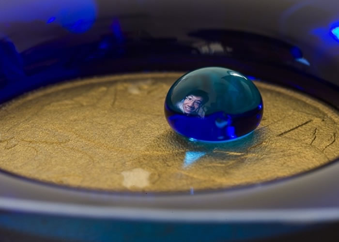 该种奇特物料由两层薄薄的纳米纤维组成。