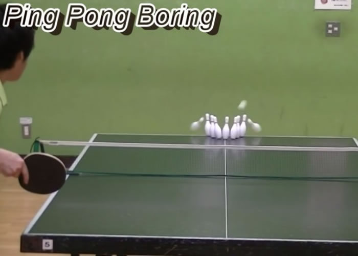 日本乒乓球表演者Pinpon(ぴんぽん)神乎其技的表演令全球数百万观众叹为观止