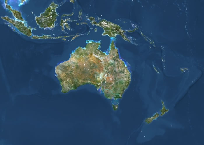 澳洲大陆再移动 坐标位置需调整 - 神秘的地球
