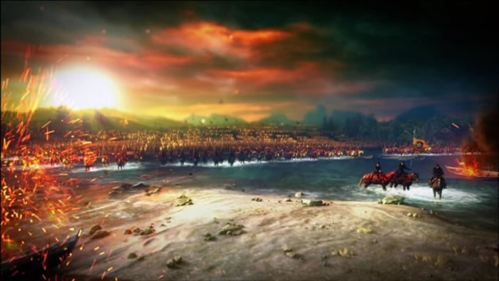 在小说中,尼弗迦德大军进军北方王国。