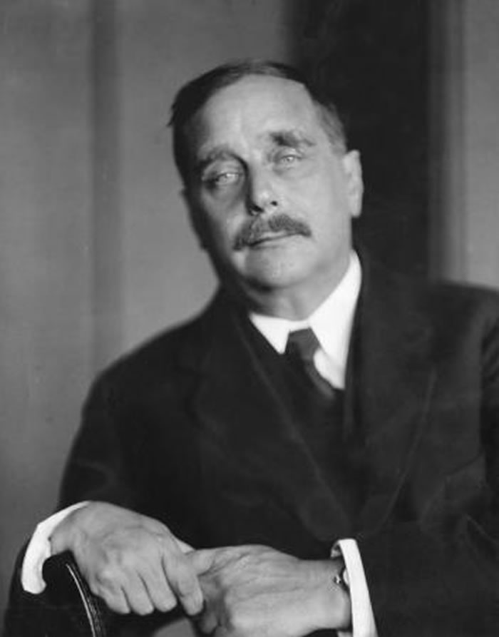 H.G.威尔斯在他的小说《时光机器》中介绍了时间旅行的概念。 PHOTOGRAPH BY ULLSTEIN BILD, GETTY