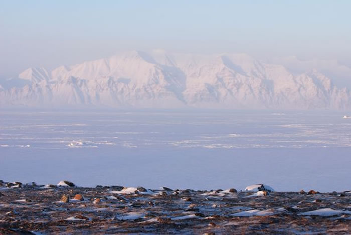 北极靠近格陵兰岛的加拿大努纳福特地区从海底传来神秘声响