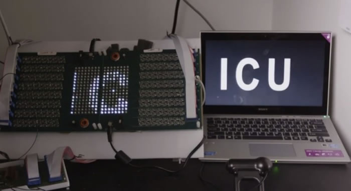 仪器可直接将映像讯号传至大脑,再刺激大脑产生映像。