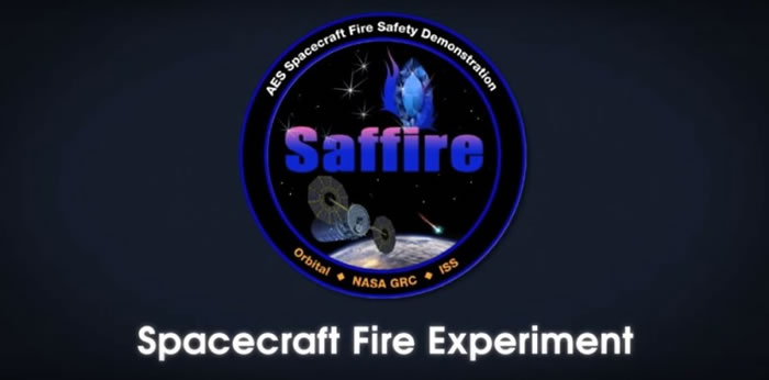 Saffire放火实验旨在研究火焰在微重力环境下如何扩散,以设计出更安全的太空船。