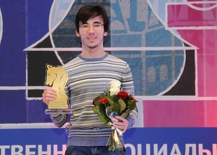 叶利谢耶夫年纪轻轻已获得不少奖项。