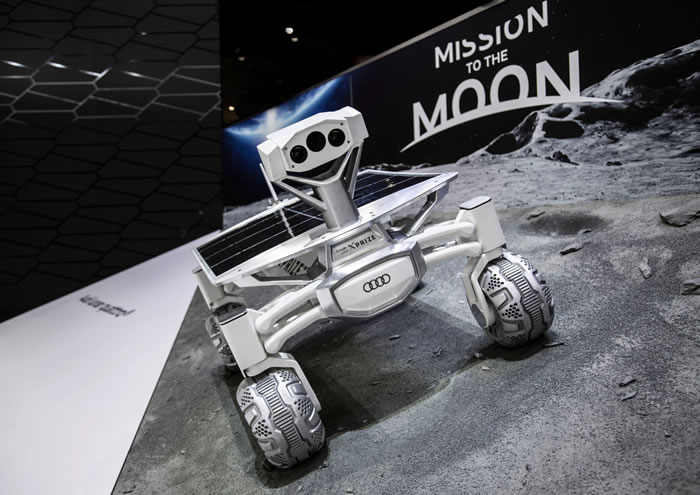德国奥迪Audi Lunar Quattro宣布明年登月