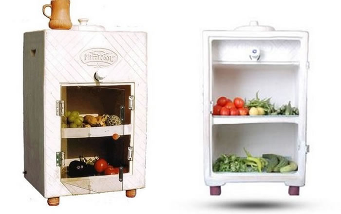 地震启发灵感!印度技工发明不用插电就能使用的陶土冰箱