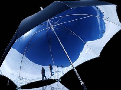 日本设计个人化雨伞Panorella 每次抬头所看到