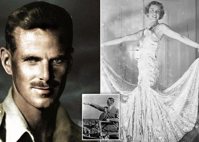 刘易斯(左图)当年曾与阿德里阿诺(右图)参与舞会,希特勒(小图)亦是座上客的舞会。