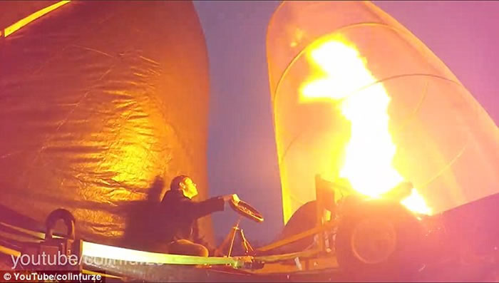 ����ѧ��Colin Furze���ƻ����� ��ȼ�̻�����ҹ��