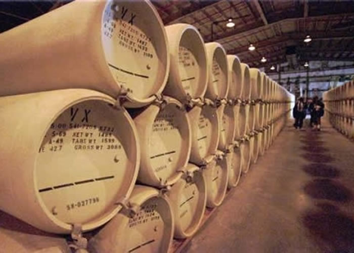 VX毒性极为强烈,被指是最致命化武。