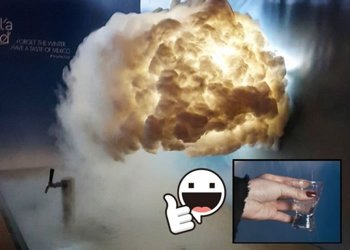 墨西哥研发出“降酒雨云”。