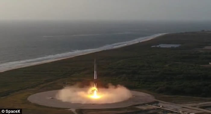 ����̫��̽���Ƽ���˾��SpaceX���״�������·��� Ϊ��������������