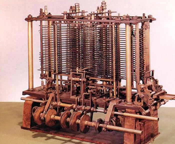 图为数学家图林于二次大战期间研发的图林机。