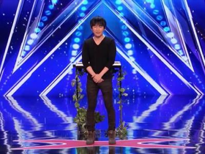 台湾魔术师蔡威泽(Will Tsai)在《美国达人秀》