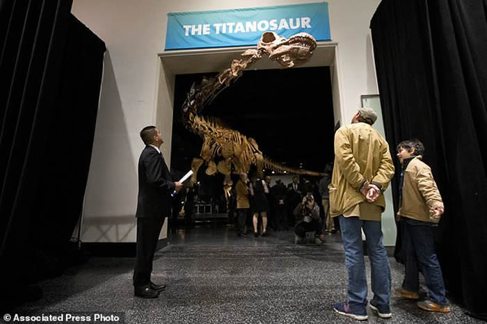 阿根廷巴塔哥尼亚发现迄今最大恐龙——巴塔哥泰坦龙Patagotitan mayorum