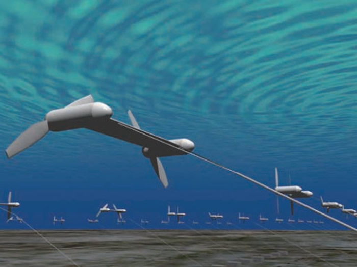 日本研究团队在鹿儿岛县吐噶喇群岛外海进行洋流发电实证实验