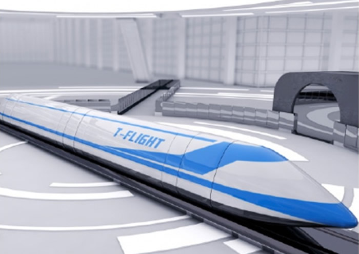 中国将研发最高时速可达4000公里“高速飞行列车” 利用超导磁悬浮技术和真空管道