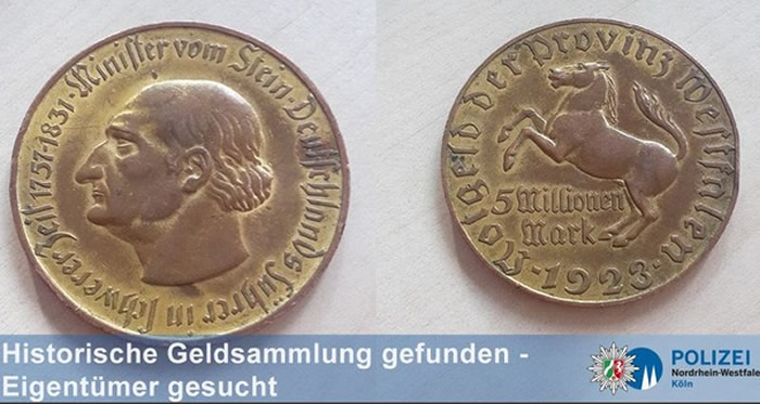 �¹����������ж��з���һս���������Ļ��� ��һö1923�귢�е�500�����Ӳ��