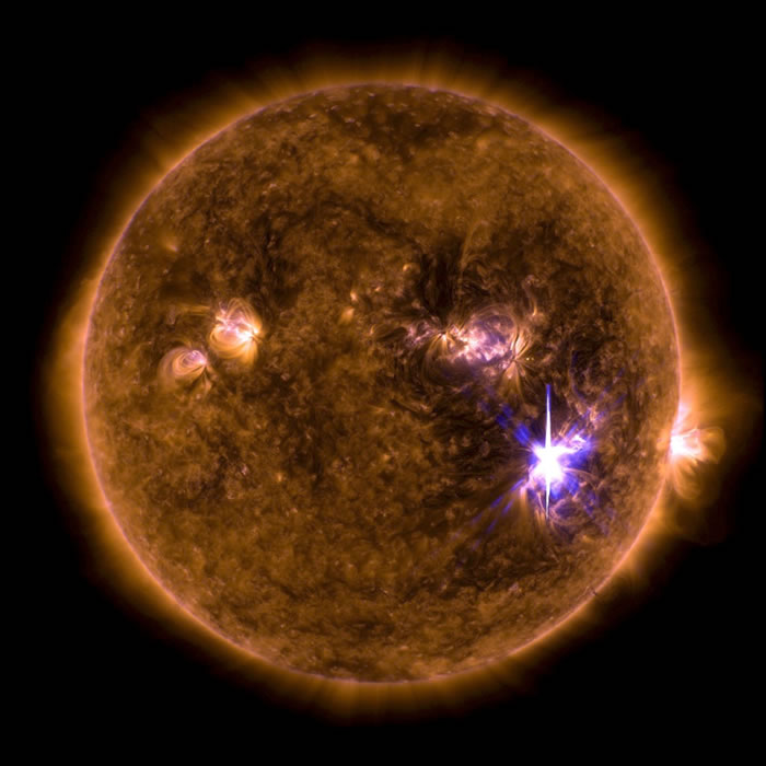 新一轮太阳风暴来了:太阳爆发X9.3级大耀斑