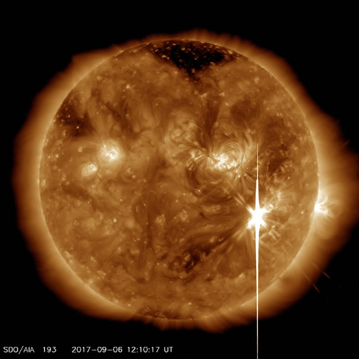 新一轮太阳风暴来了:太阳爆发X9.3级大耀斑