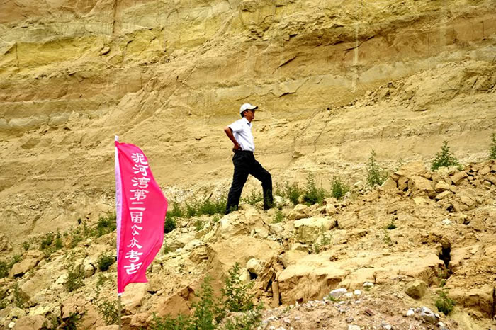 谢飞从事泥河湾考古三十五年