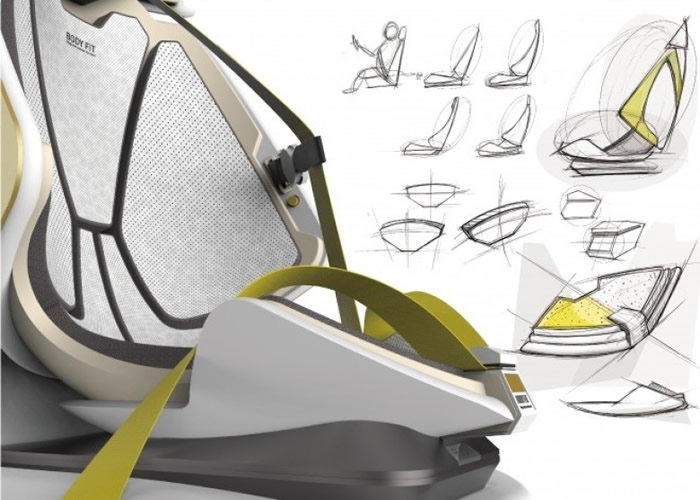 韩国学生为孕妇专门设计出一款安全汽车座椅