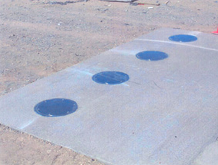 日本oei工业为防止恐怖袭击设计新式防撞柱 时速80km卡车冲撞“碎如纸片”