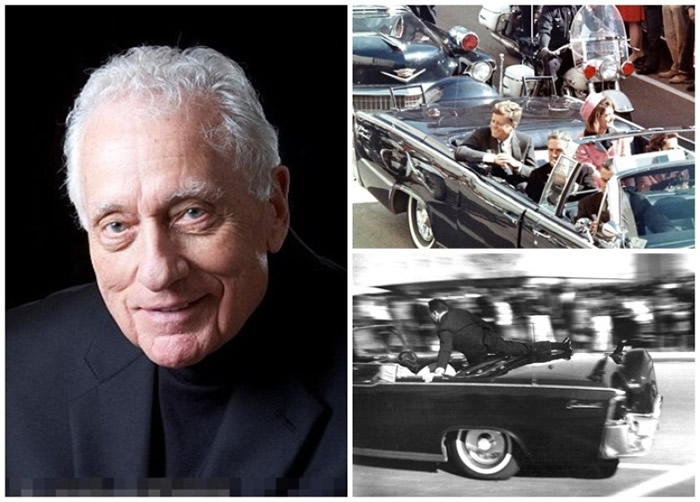 希尔(左图)指关于肯尼迪遇刺案的阴谋论没根据。