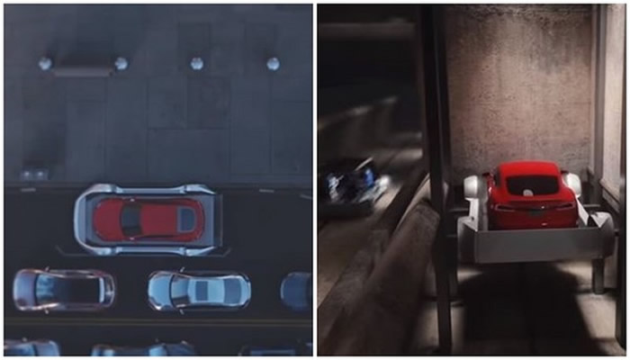 The Boring Company地下运输系统概念影片。