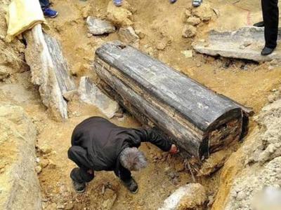 山西太原地铁2号线北大街站施工地盘挖出明代