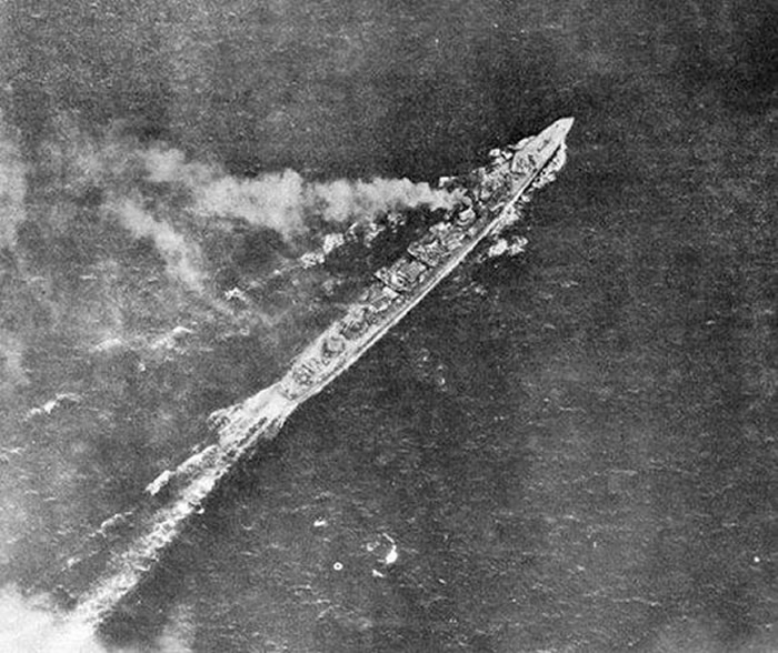 岛风号驱逐舰号称是日本海军二战时最危险的军舰