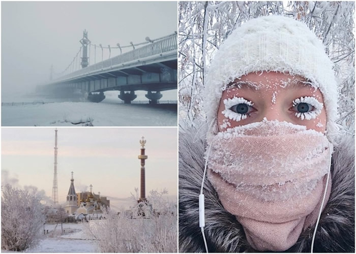 俄罗斯西伯利亚摄氏零下67度 冷到连温度计都被冻坏