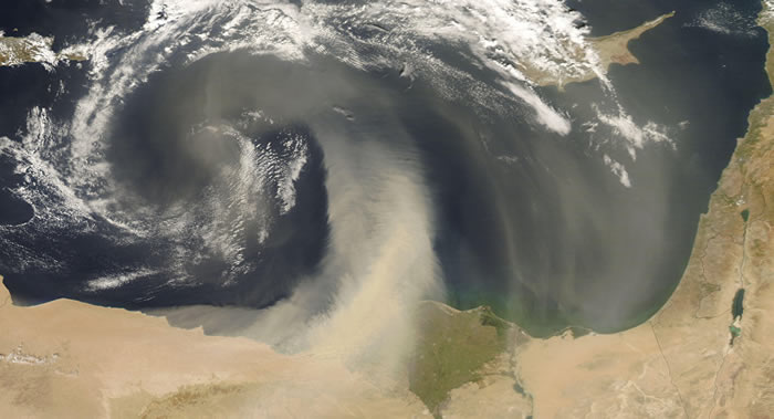 研究实地球大气层中流动着大量病毒 每天都会“落在”人类身上