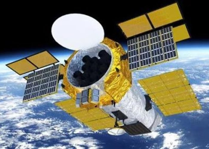 eXTP的深空探测能力,较中国首个太空天文望远镜“慧眼”卫星增强超过100倍。图为eXTP在轨运行模拟图。