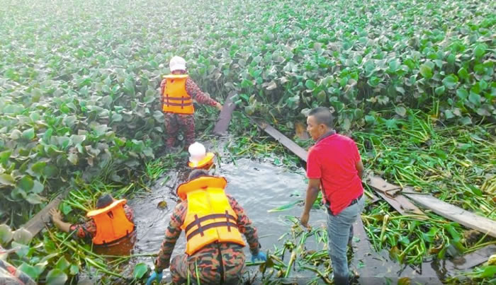 马来西亚男童河边钓鱼时被鳄鱼咬住拉进河底