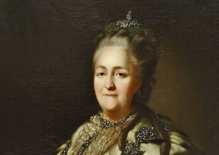 俄罗斯女王叶卡捷琳娜二世曾为睡狮主人。