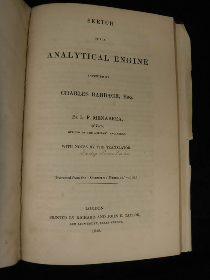 英国夫妻垃圾堆翻出一本价值11万4千英镑的电脑书:175年前所写的《分析机草图》
